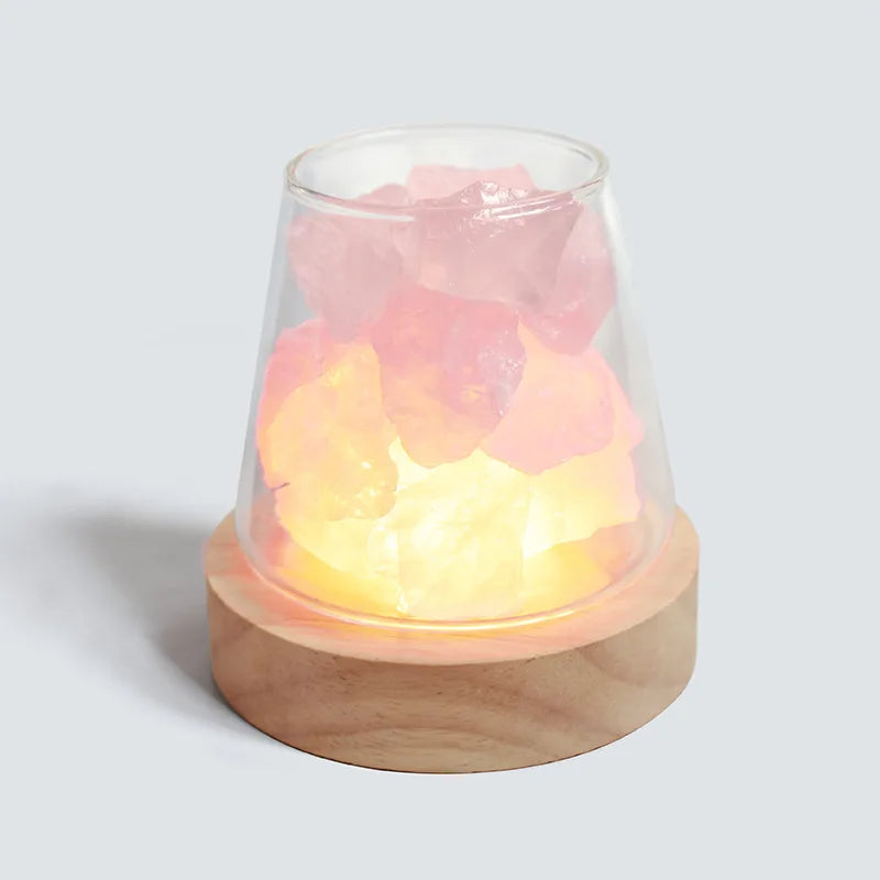 Himalaya-Salz-Tischlampe