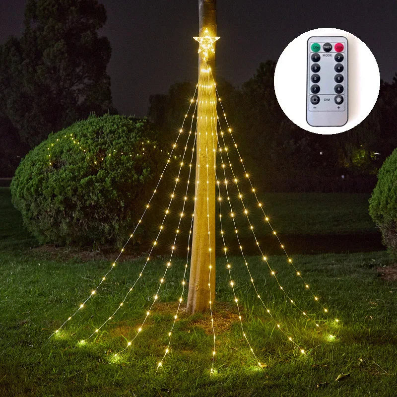 LED wasserfall Beleuchtung für Baum und Partys