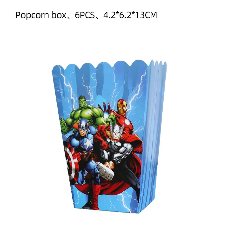 Avengers Superhelden-Geburtstagsparty-Zubehör