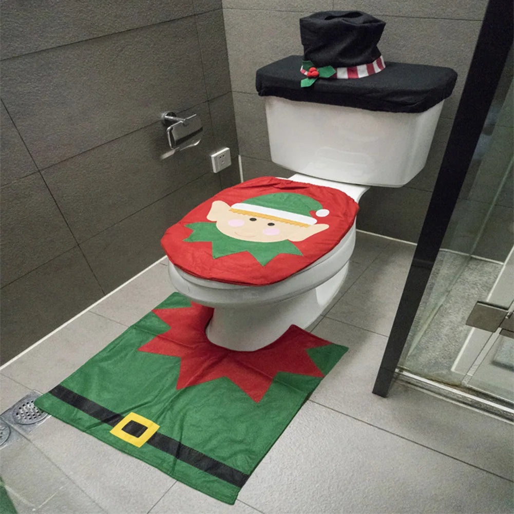 Weihnachtlichen Deko für Badezimmer