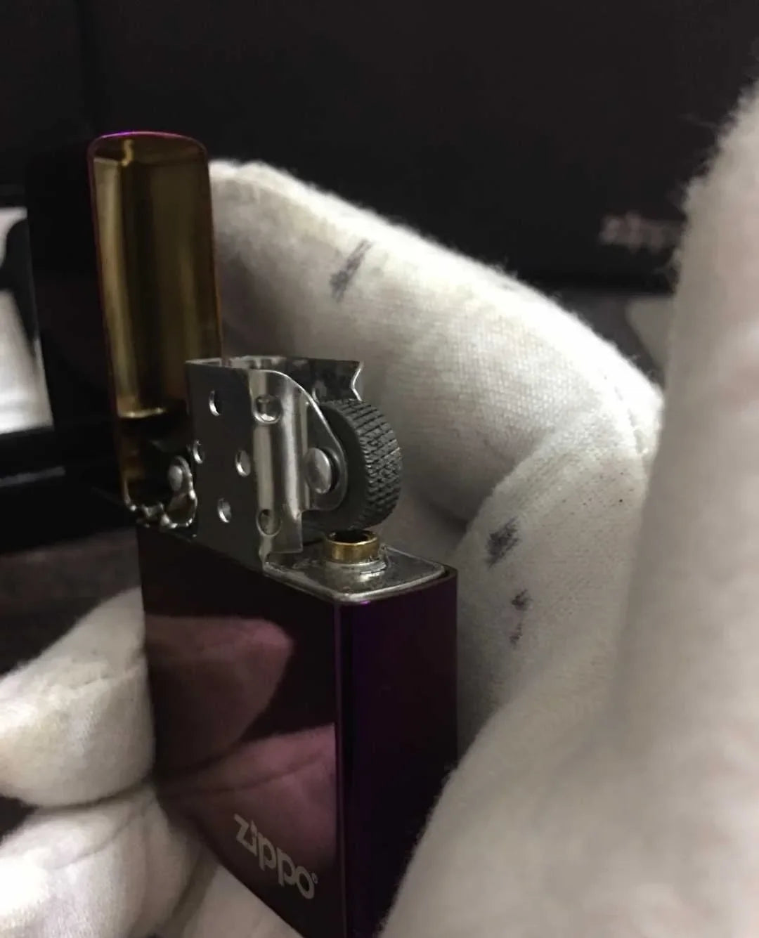 Zippo Sturmfeuerzeug Purple