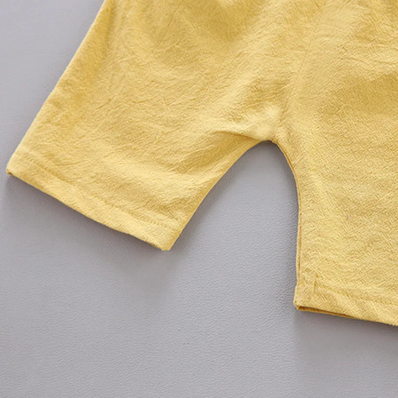 Babykleidung Pyramid Sommer Kurzarm-Shirt-Set