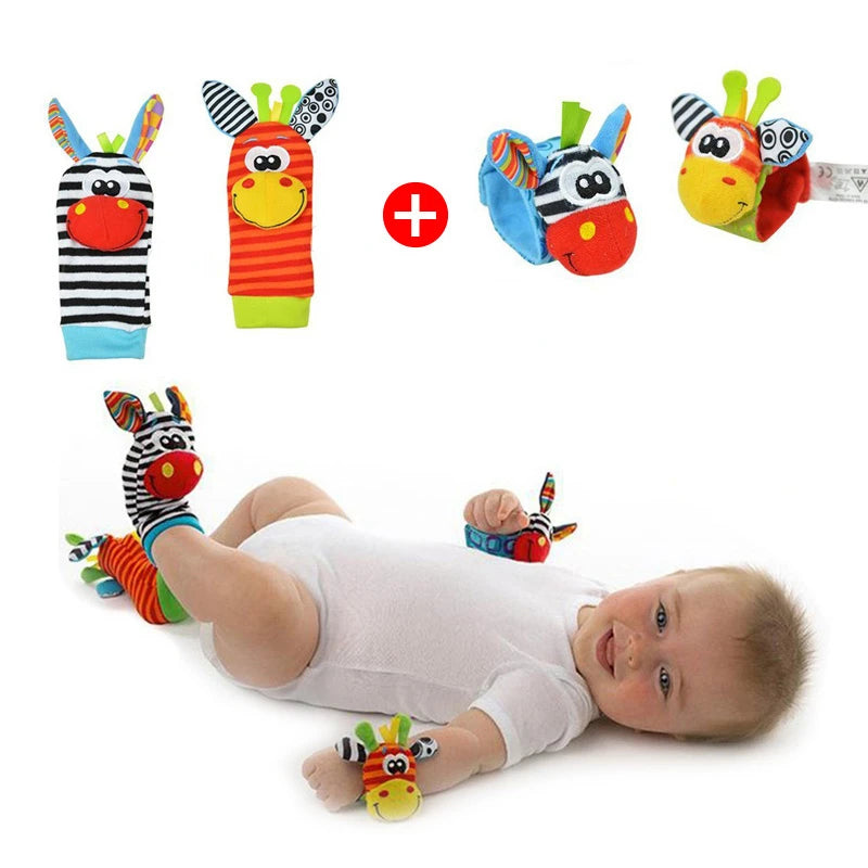 0 ~ 24 Monate Baby Rasseln Weiche Plüsch Spielzeug