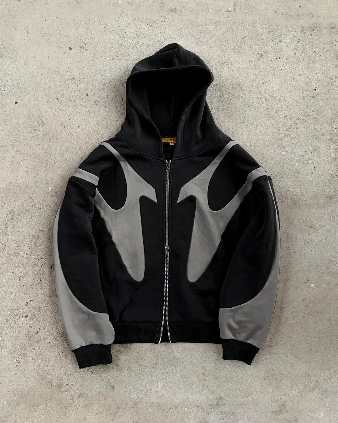 Retro Black Star Hoodie
