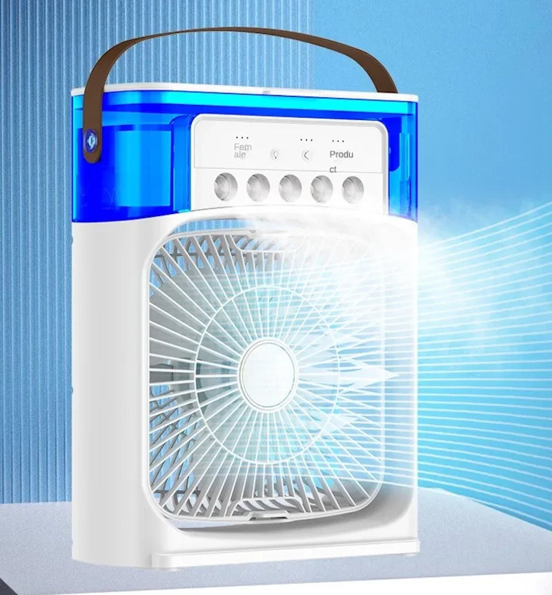 Tragbarer Luftbefeuchter-Ventilator