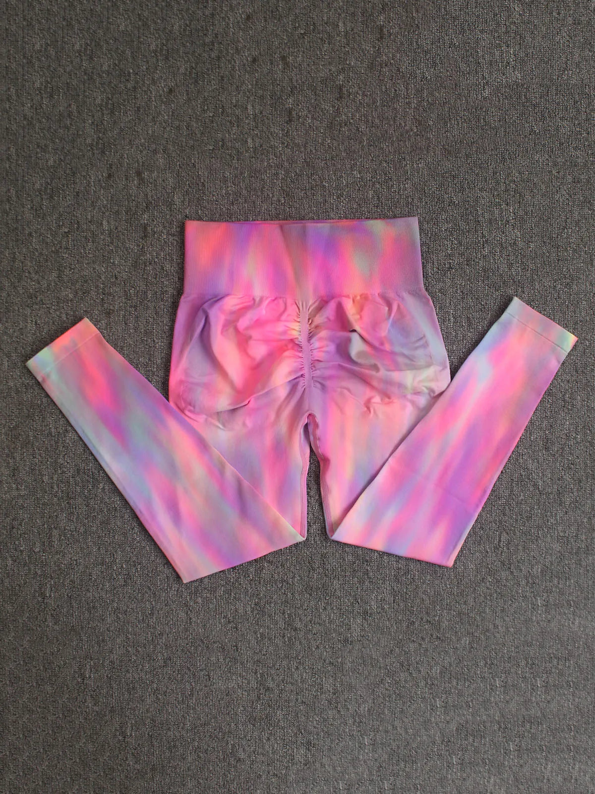 Nahtlose Push-Up-Sport-Leggings