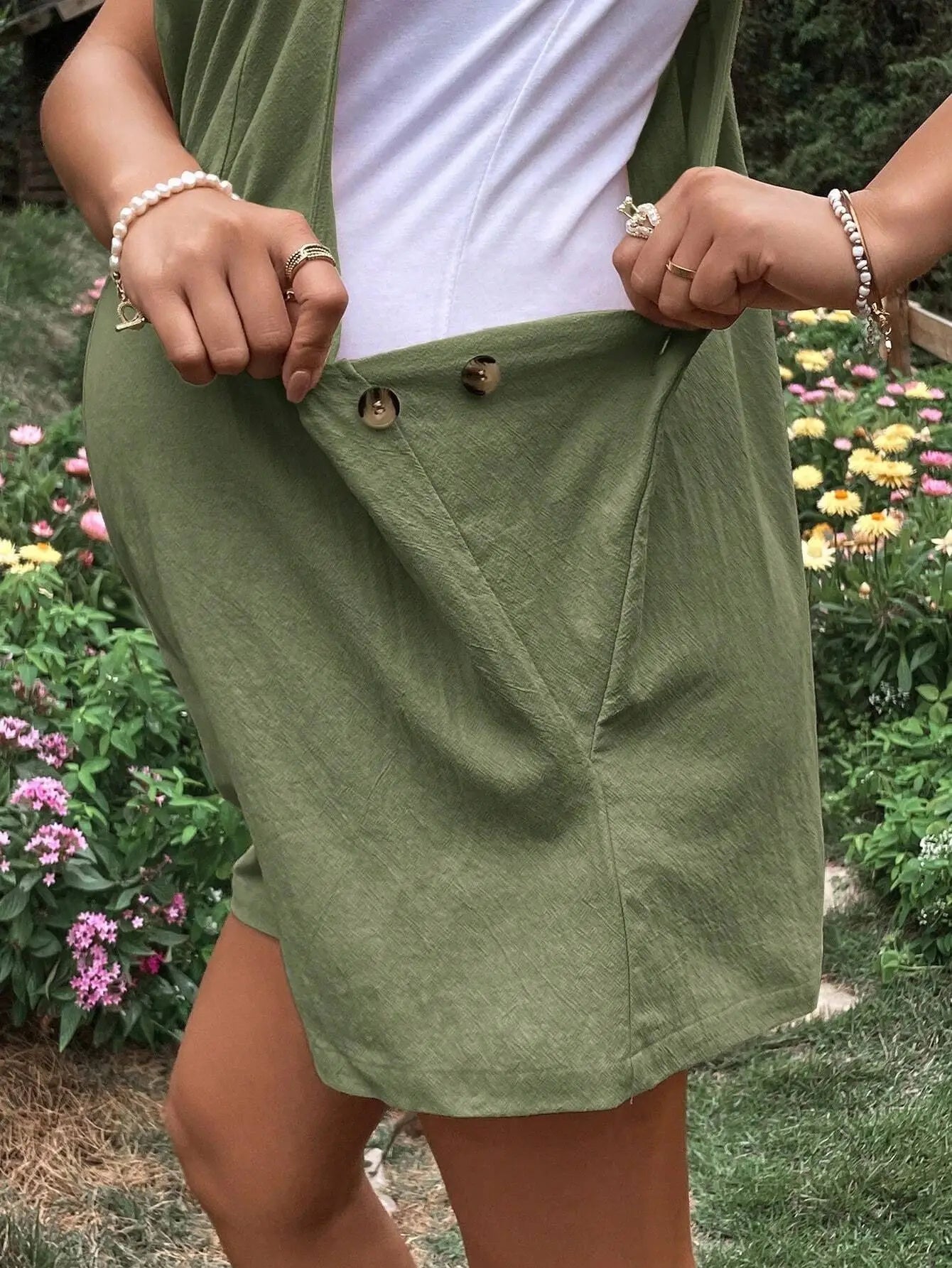 Overall Mit Verstellbarer Taille