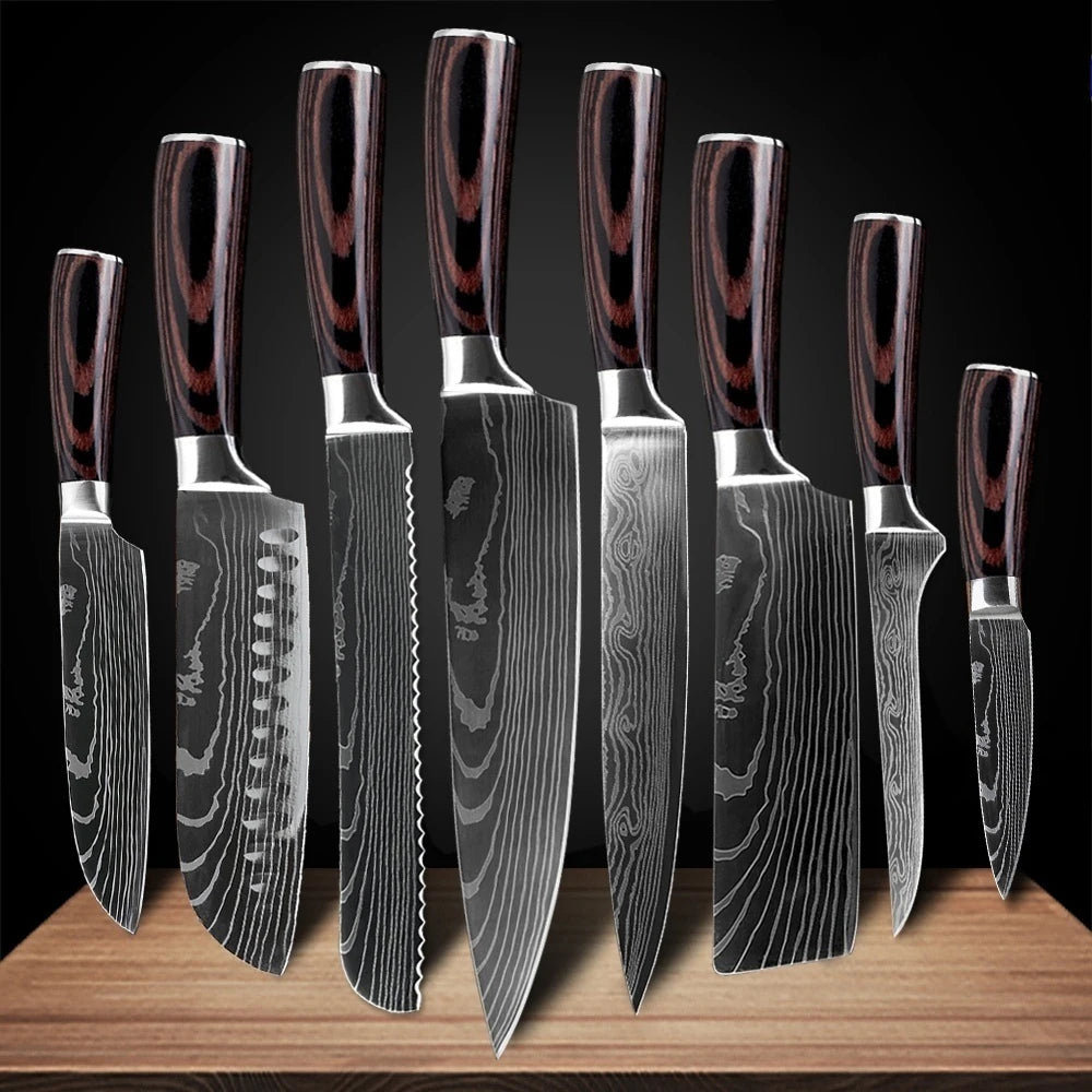 Japanisches Küchenmesser-Set
