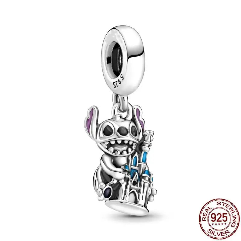 Anhänger aus 925er-Silber „Plata de Ley“ von Disney mit dem „Mandalorianer-Helm“ aus Star Wars