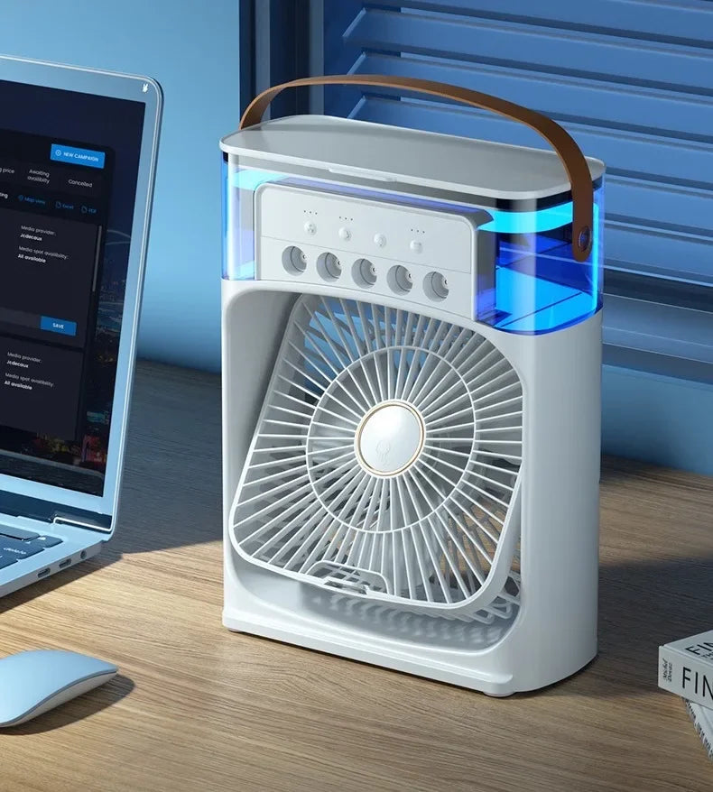 Tragbarer Luftbefeuchter-Ventilator