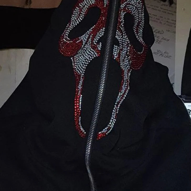 Y2k Gothic Grunge Hoodie