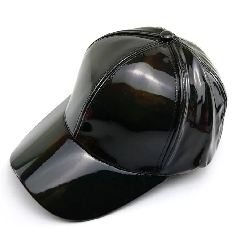 Baseballkappe aus Kunstleder