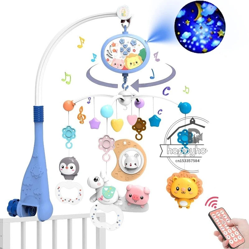 Baby-Mobile für Kinderbett mit Lichtern