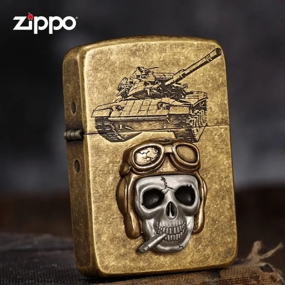 Zippo Sturmfeuerzeug Schädel