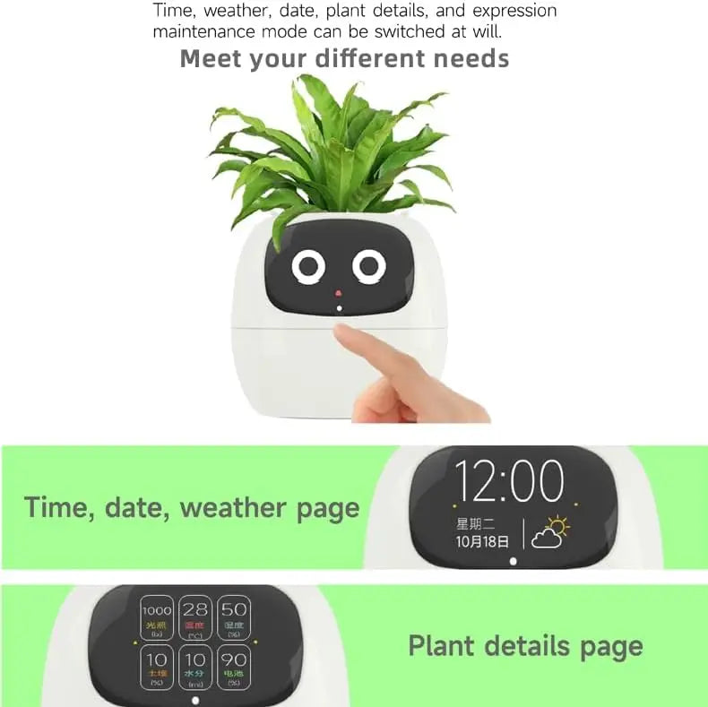 Smart Pot für Pflanze Kleiner Blumentopf