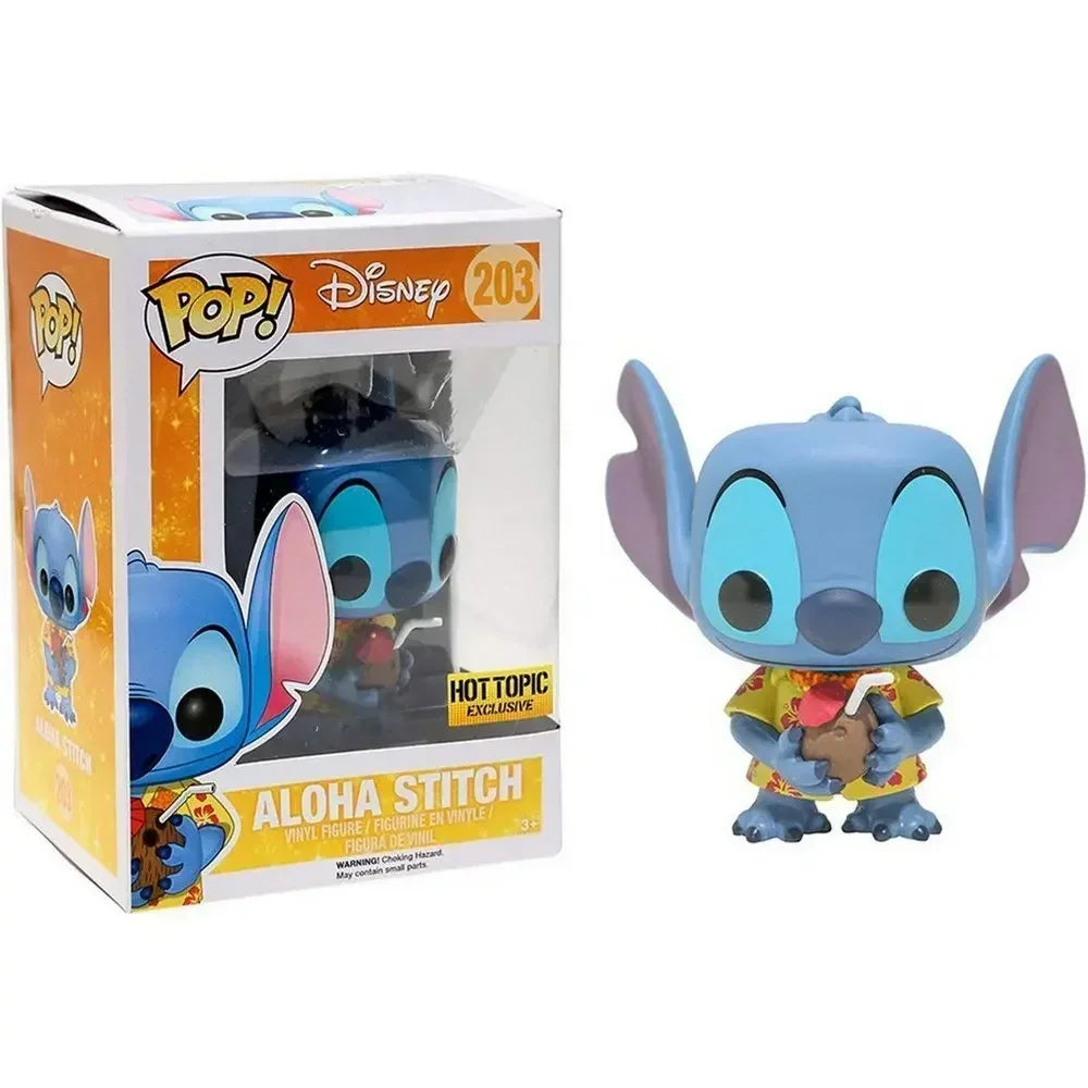 FUNKO POP Disney Stitch with Record Player 1048# Summer Stitch 636 Scrump 126# Elvis Stitch 127# Stitch 1045#