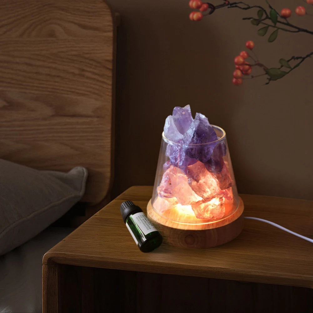 Himalaya-Salz-Tischlampe