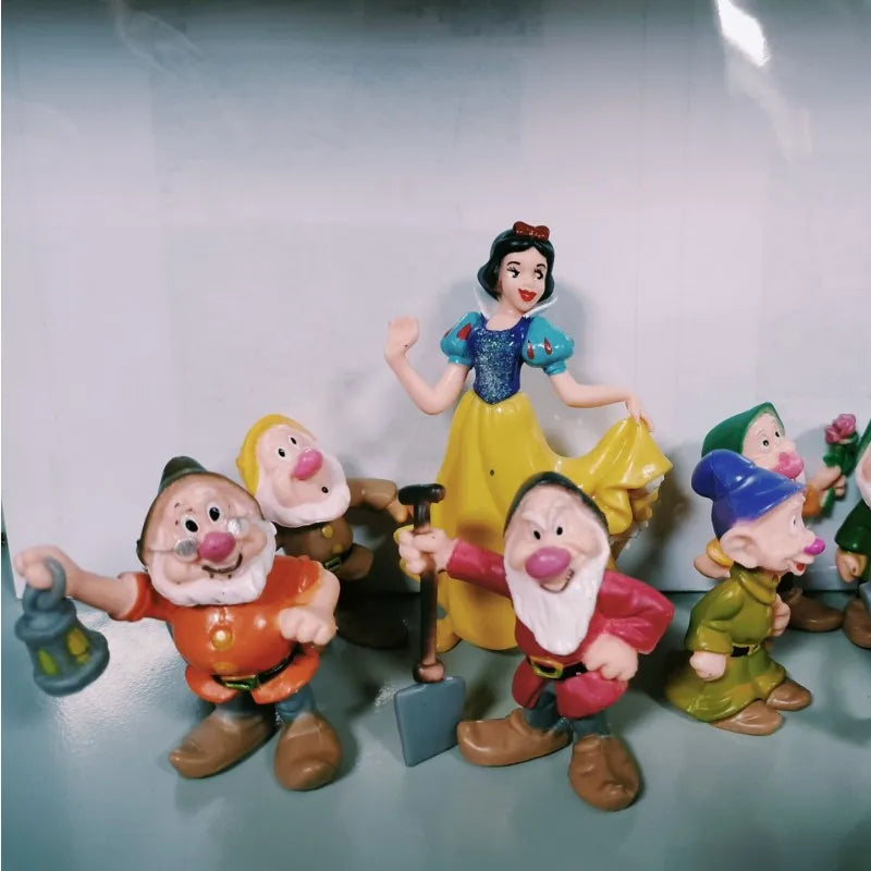 8 Teile/satz Disney Figur Spielzeug Film Schneewittchen Und Die Sieben Zwerge