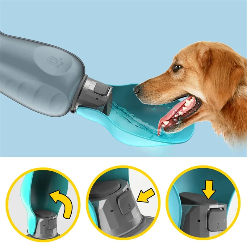 Tragbare Hundewasserflasche