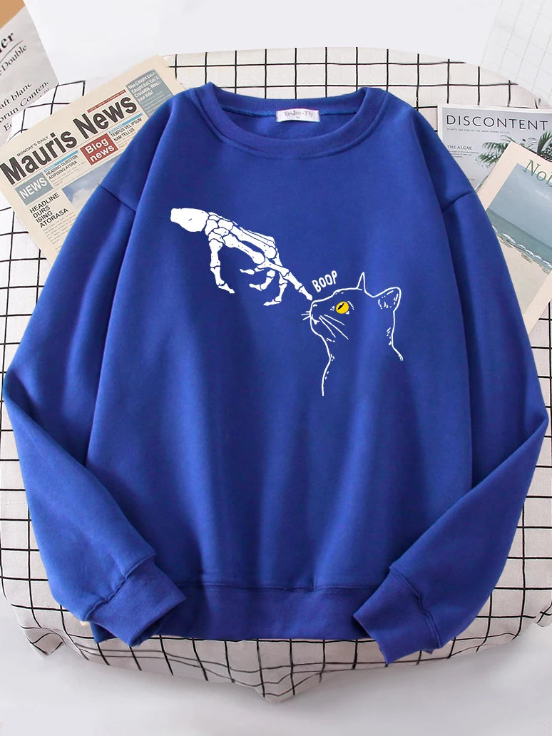 Rundhals-Pullover