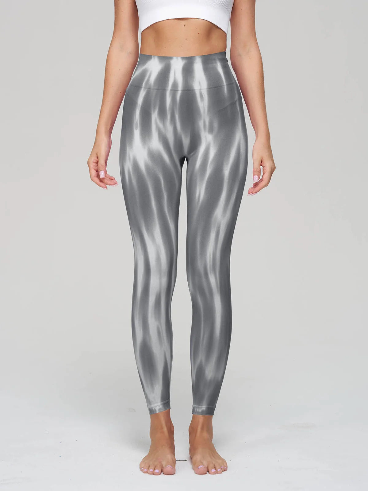 Nahtlose Push-Up-Sport-Leggings