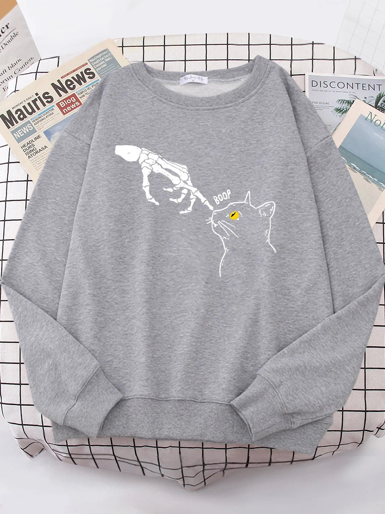 Rundhals-Pullover