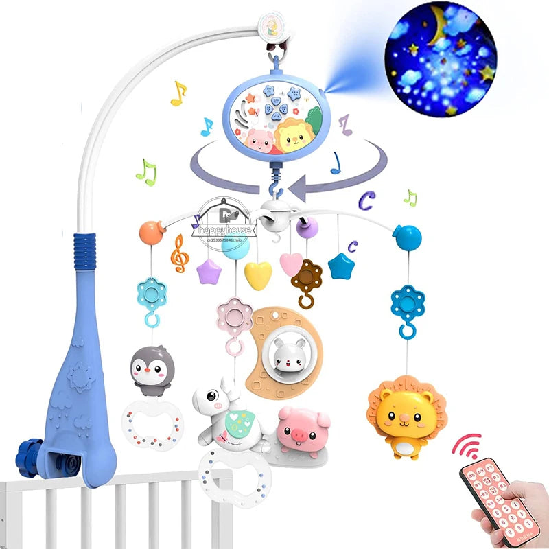 Baby-Mobile für Kinderbett mit Lichtern