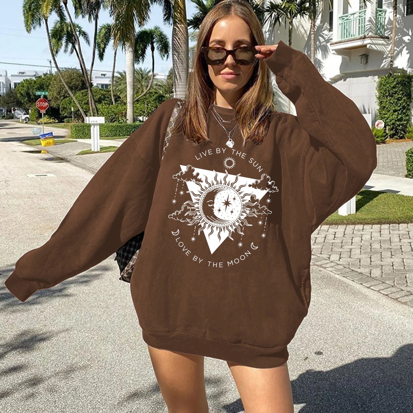 LIVE BY THE SUN LIVE BY THE MOON Hoodie