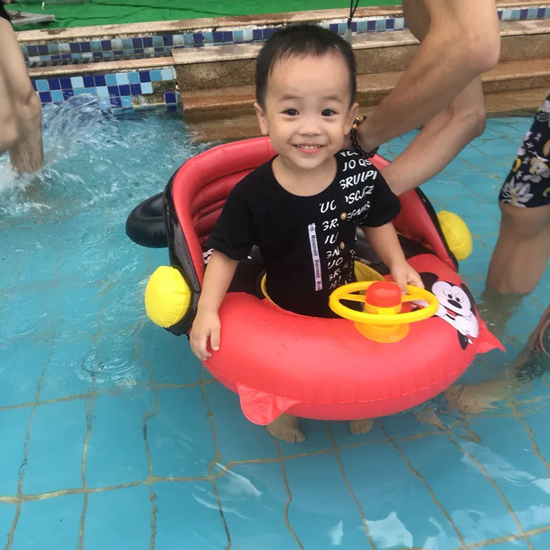 Mickey Mouse Aufblasbarer Schwimmring