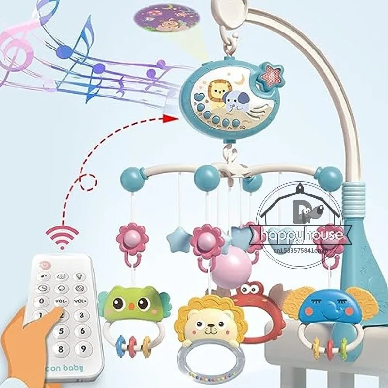 Baby-Mobile für Kinderbett mit Lichtern