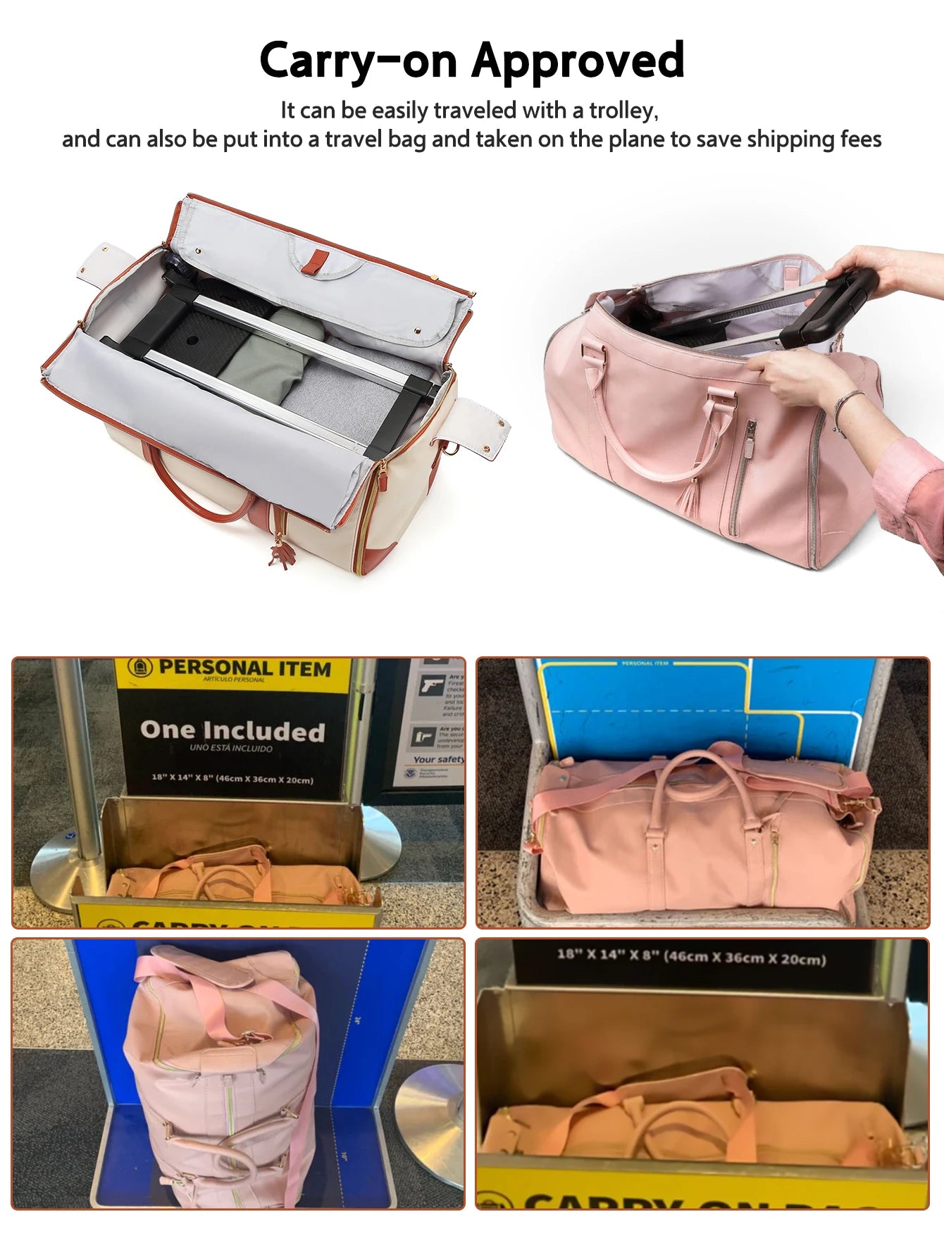 Koffer als Hängesack