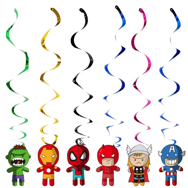 Avengers Superhelden-Geburtstagsparty-Zubehör