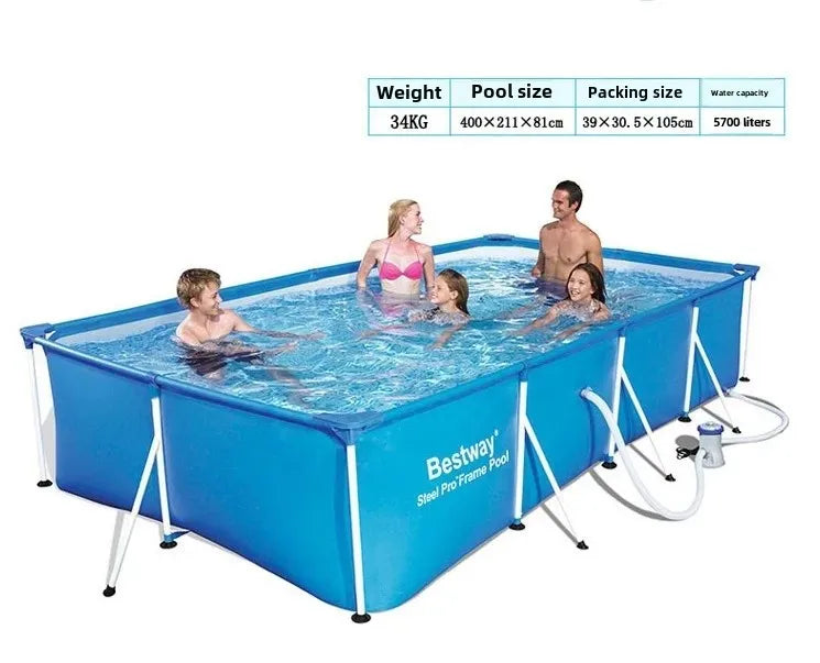Extra großer aufblasbarer Swimmingpool