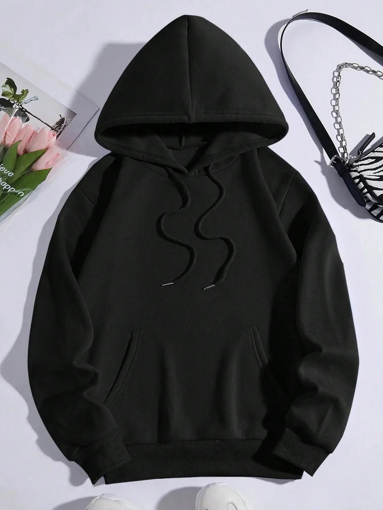 Schönes Lila Schmetterlings-Hoodie
