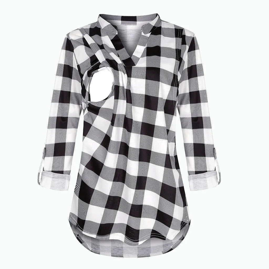 Damen Umstands-Still-T-Shirt