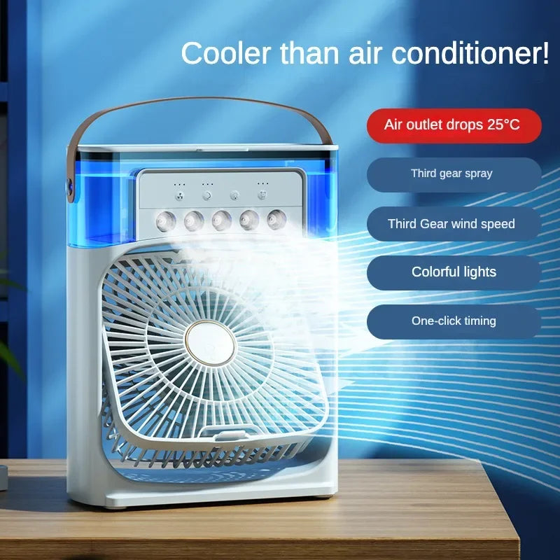 Tragbarer Luftbefeuchter-Ventilator