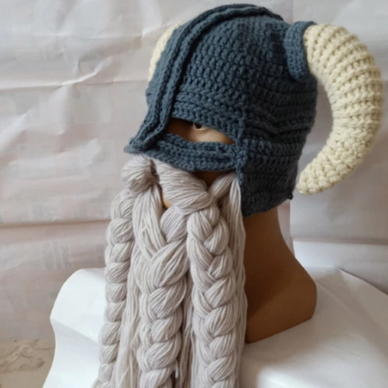 Handgemachte lange Bartmaske