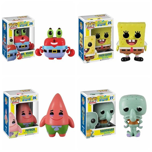 FUNKO POP SQUIDWARD #27 PATRICK #26 Mr. Krabs #29 #453