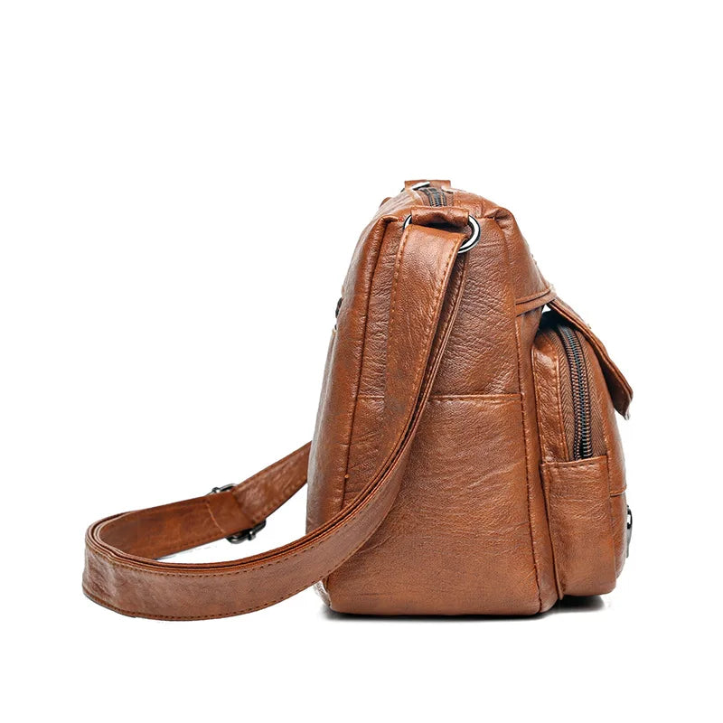 PU Weiches Leder Schulter Tasche