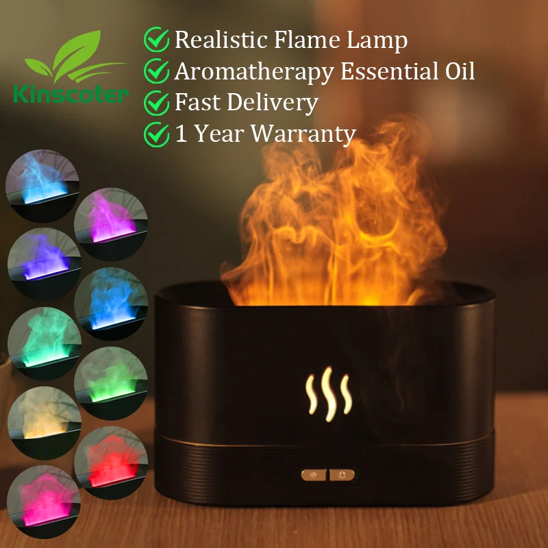 Led Ätherisches Öl Flamme Lampe Difusor