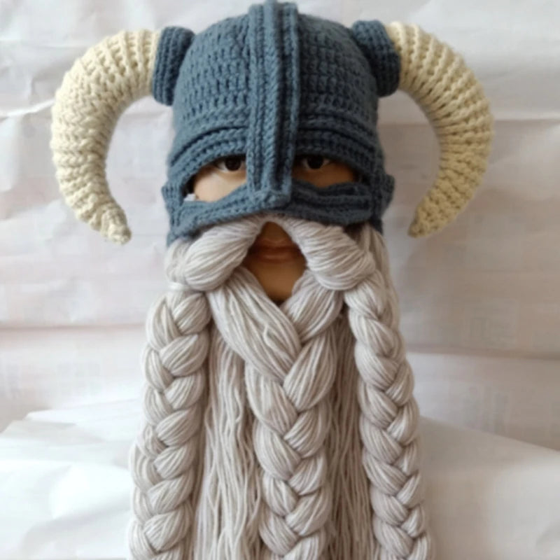 Handgemachte lange Bartmaske