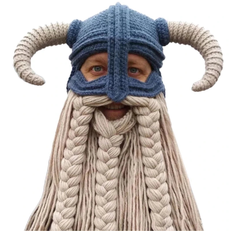Handgemachte lange Bartmaske